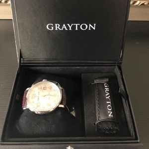 NWT Grayton Men’s Automatic Wrist Watch